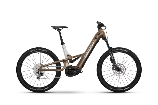 GHOST E-ASX ABS LOW coffee tropic rose/coffee arctic dust - glossy M