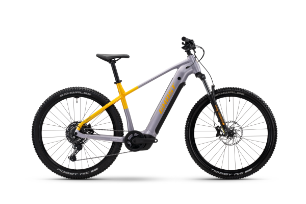 GHOST E-TERU UNIVERSAL shadow gray/dazzling mango gl&auml;nzend M