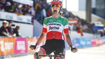 Trek Domane SLR 9 54 Metallic Red Smoke to Red Carbon S Produktbild 2